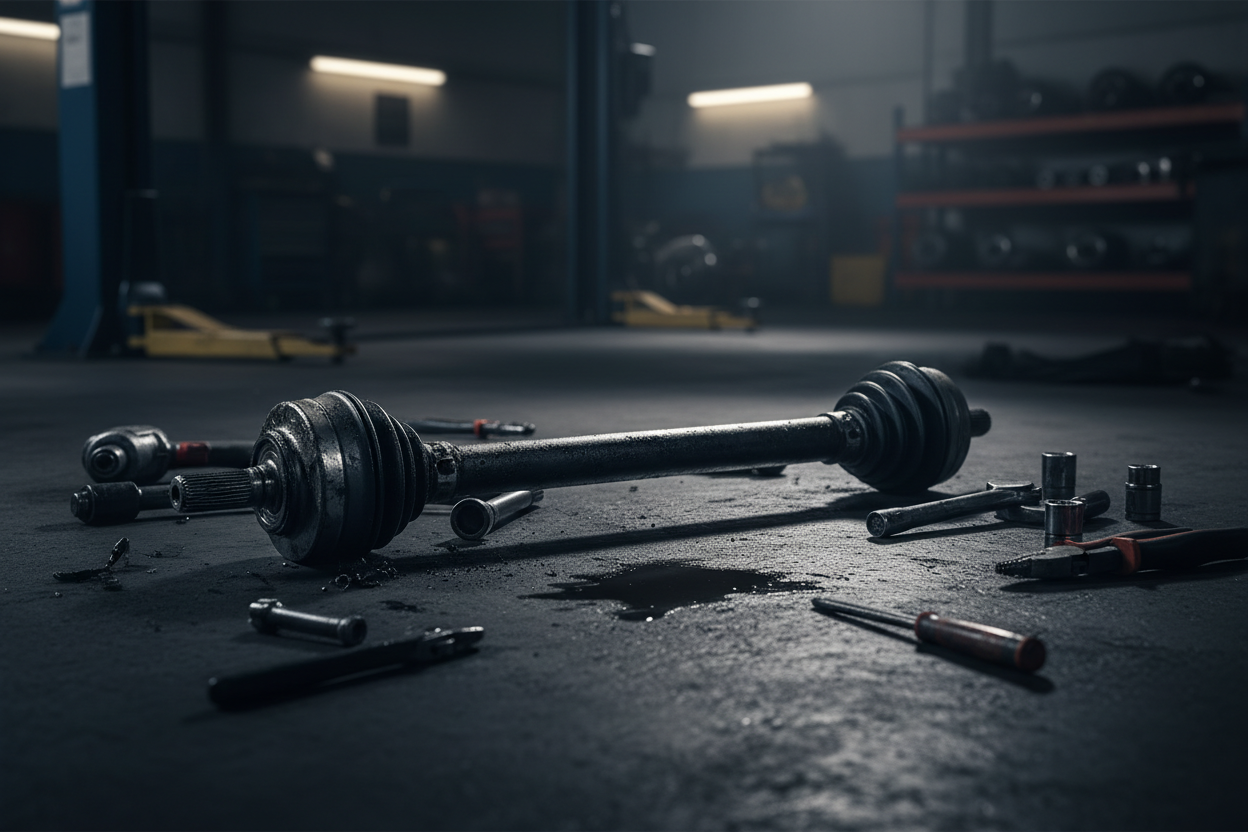 That Clicking Sound When You Turn? It's Your CV Axle — And It Won't Fix Itself