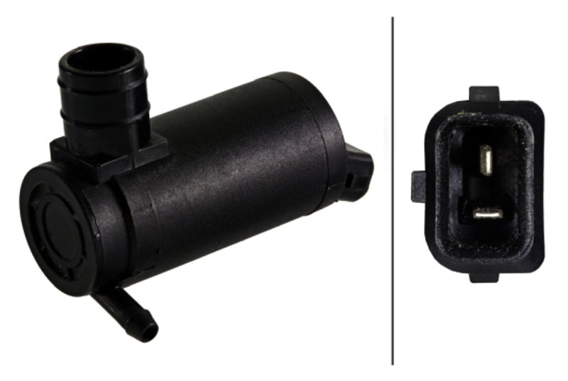 HELLA Windshield Washer Pump - 006848001