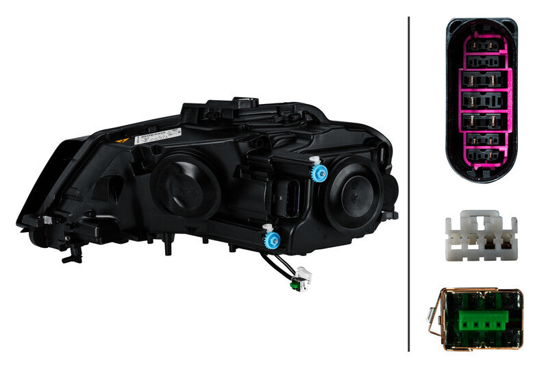 HELLA Headlight Assembly - 009648401