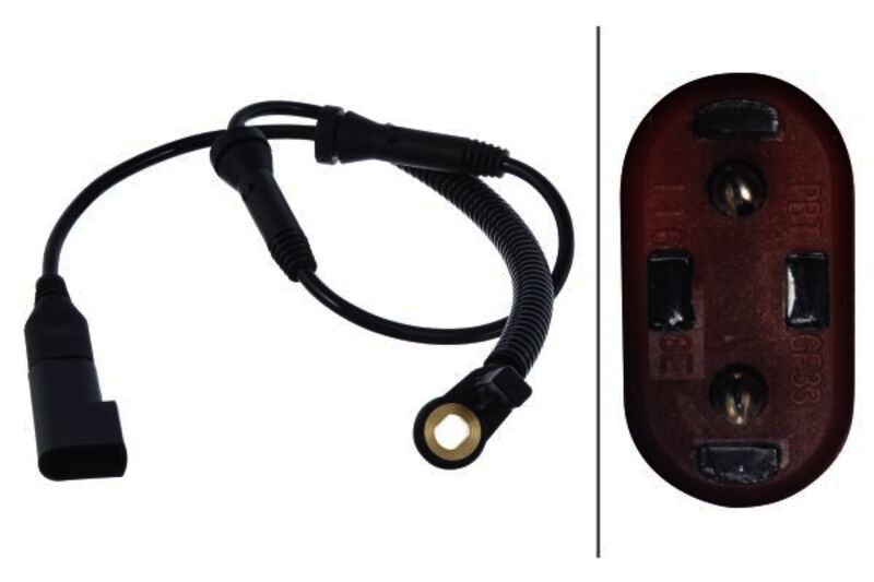 HELLA ABS Wheel Speed Sensor - 010039821