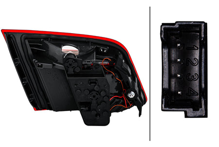 HELLA Tail Light Assembly - 011145521