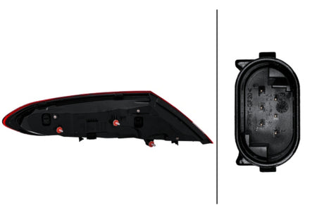 HELLA Tail Light Assembly - 011786321