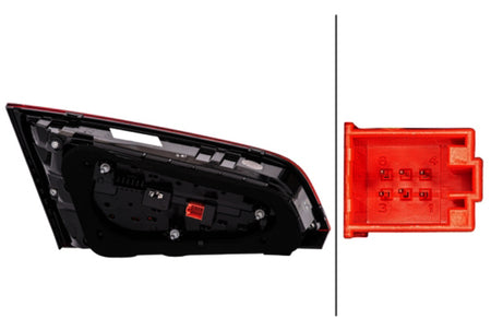 HELLA Tail Light Assembly - 012837121
