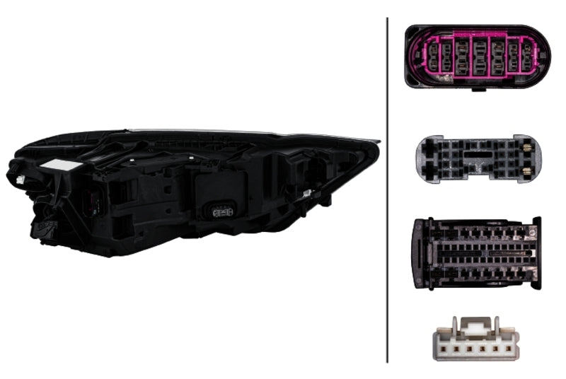 HELLA Headlight Assembly - 012863451