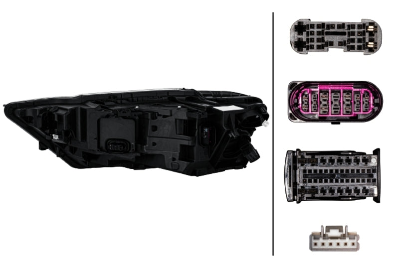 HELLA Headlight Assembly - 012863461
