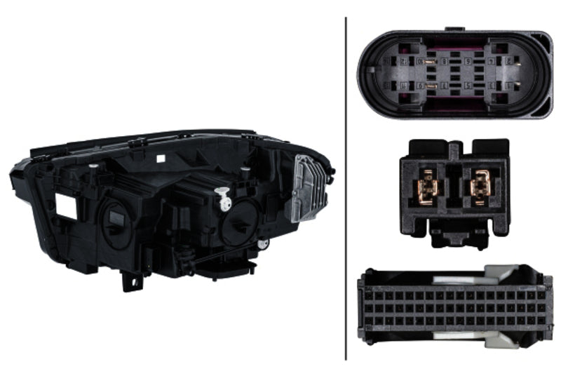 HELLA Headlight Assembly - 013074661