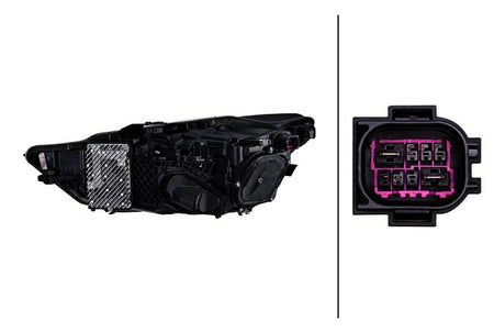 HELLA Headlight Assembly - 013375061