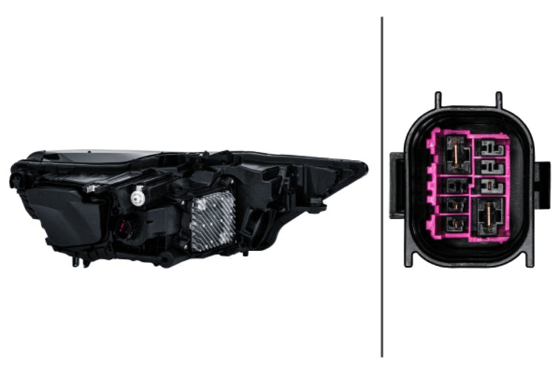 HELLA Headlight Assembly - 013377151