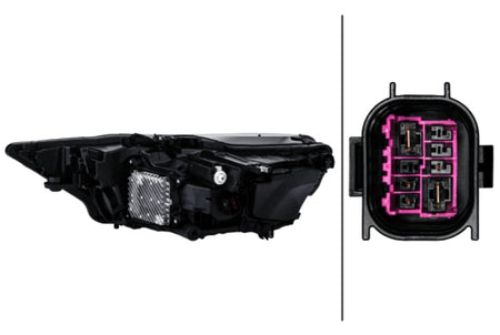 HELLA Headlight Assembly - 013377161
