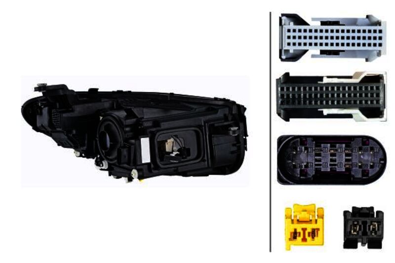 HELLA Headlight Assembly - 015619751