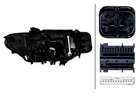 HELLA Headlight Assembly - 016808751