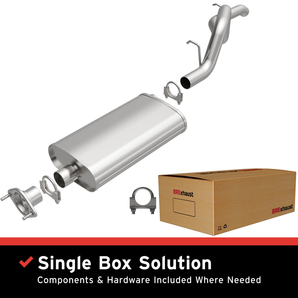 BRExhaust Direct-Fit Exhaust System Kit - 106-0002