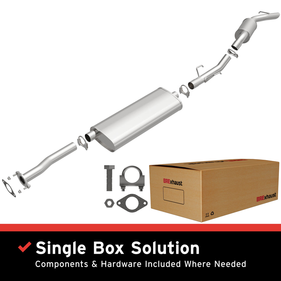 BRExhaust Direct-Fit Exhaust System Kit - 106-0009