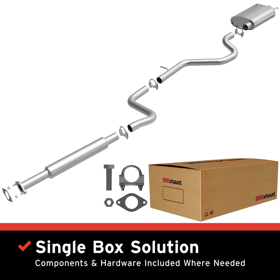 BRExhaust Direct-Fit Exhaust System Kit - 106-0013