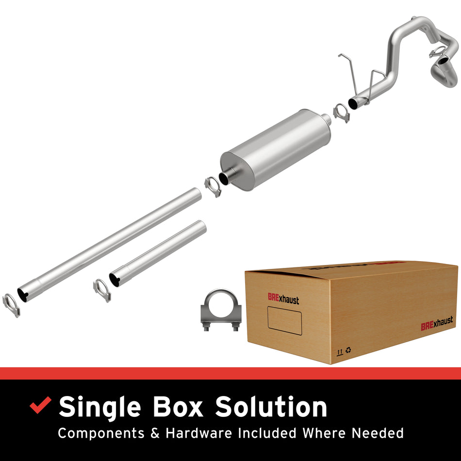 BRExhaust Direct-Fit Exhaust System Kit - 106-0027