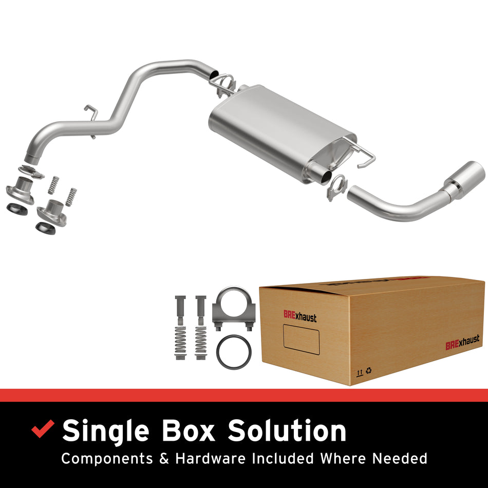 BRExhaust Direct-Fit Exhaust System Kit - 106-0061