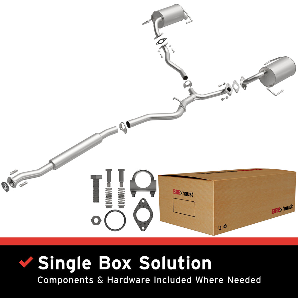 BRExhaust Direct-Fit Exhaust System Kit - 106-0068