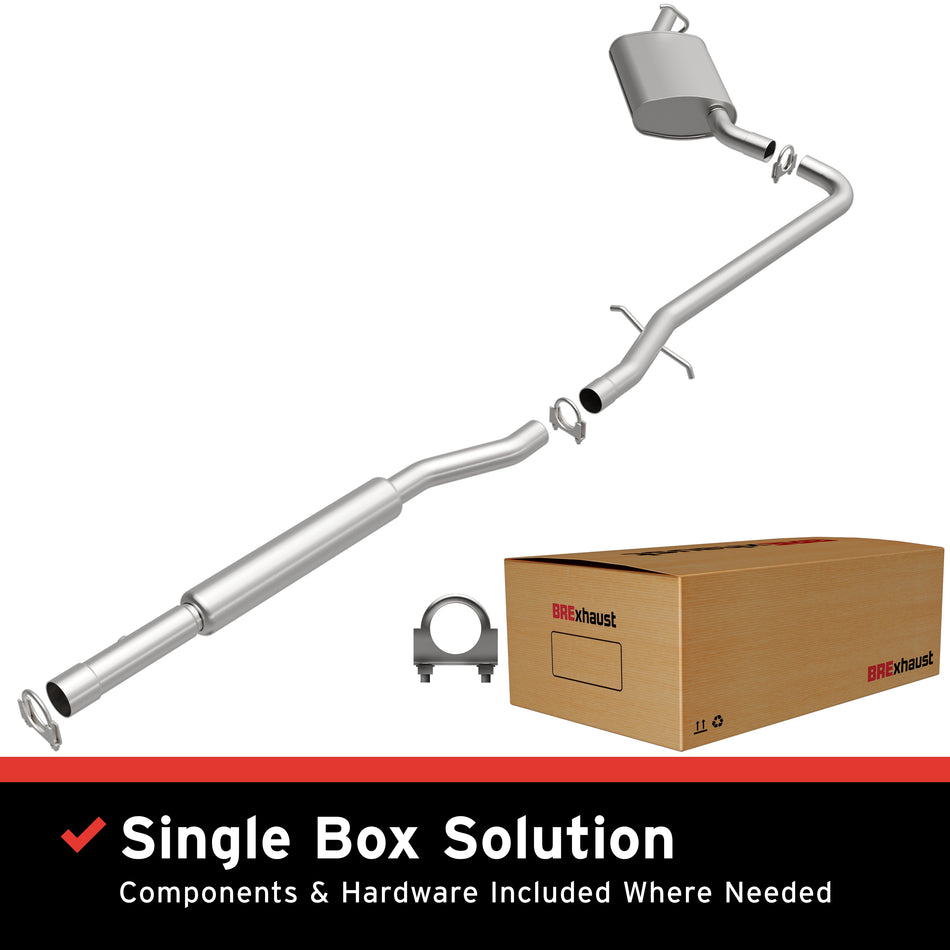 BRExhaust Direct-Fit Exhaust System Kit - 106-0072