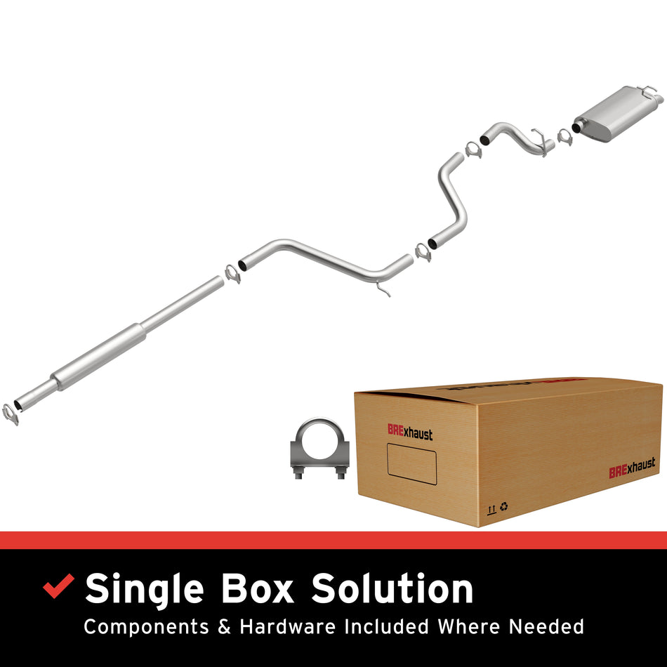 BRExhaust Direct-Fit Exhaust System Kit - 106-0073