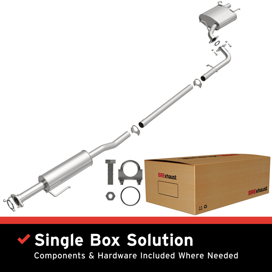 BRExhaust Direct-Fit Exhaust System Kit - 106-0078