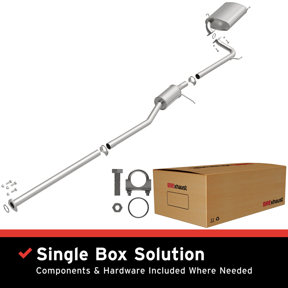 BRExhaust Direct-Fit Exhaust System Kit - 106-0096