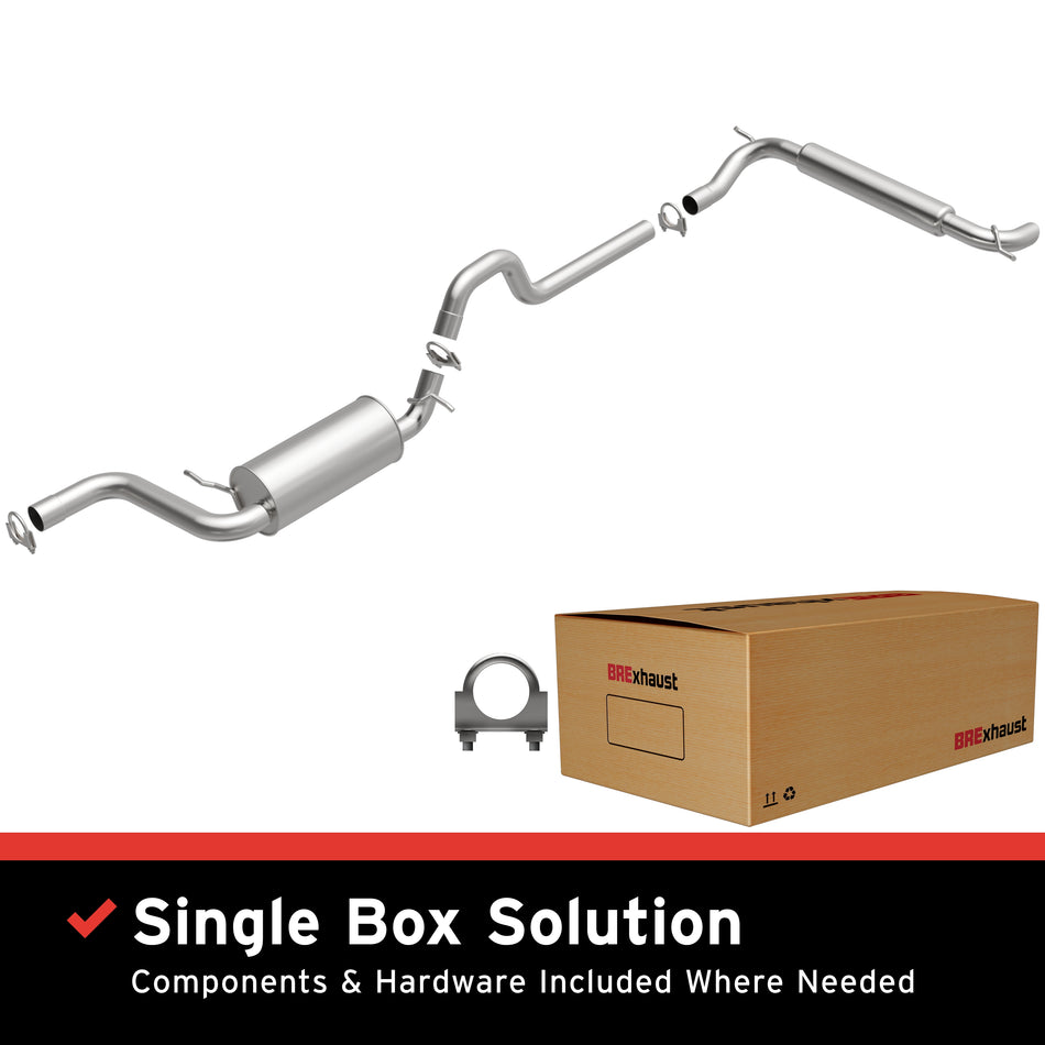 BRExhaust Direct-Fit Exhaust System Kit - 106-0103