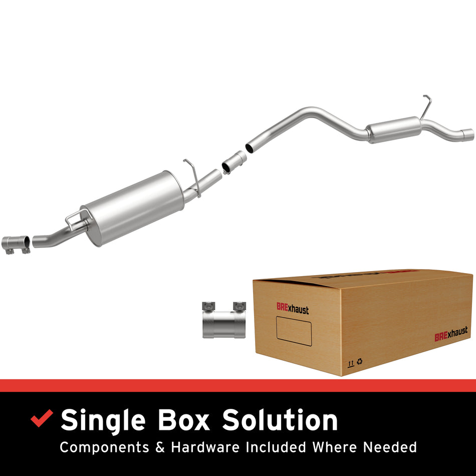 BRExhaust Direct-Fit Exhaust System Kit - 106-0107