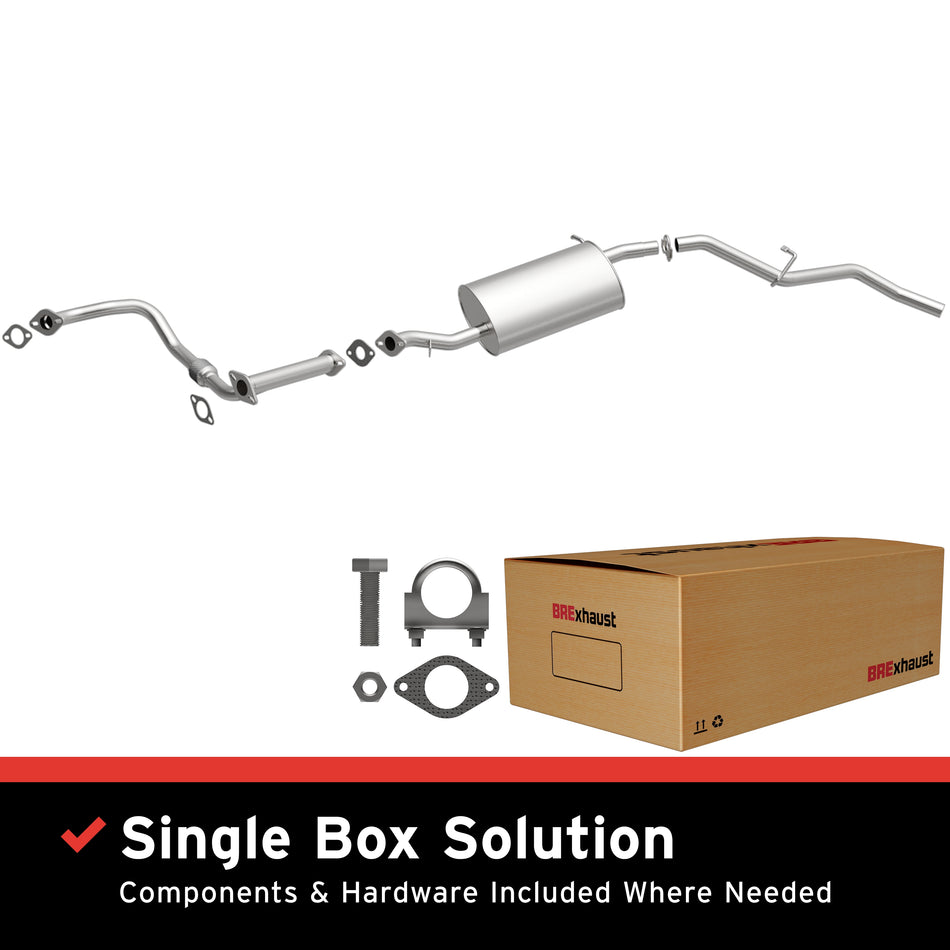 BRExhaust Direct-Fit Exhaust System Kit - 106-0108