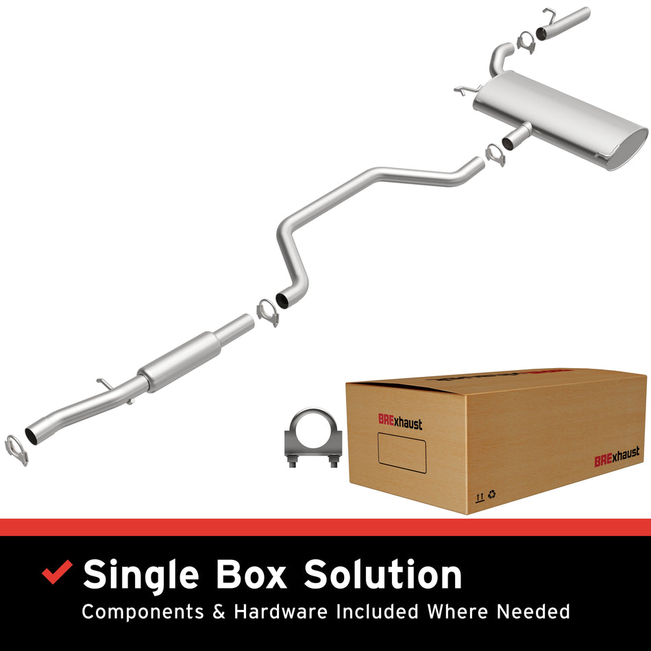 BRExhaust Direct-Fit Exhaust System Kit - 106-0112