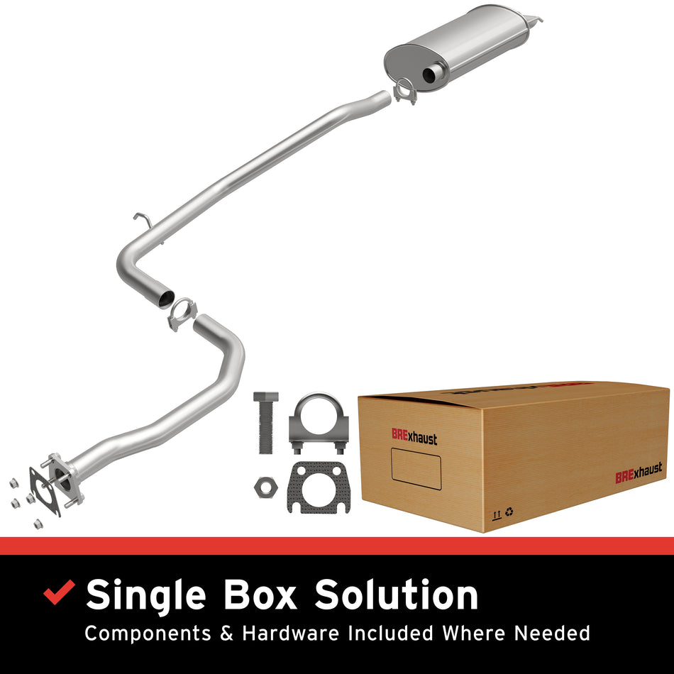 BRExhaust Direct-Fit Exhaust System Kit - 106-0117