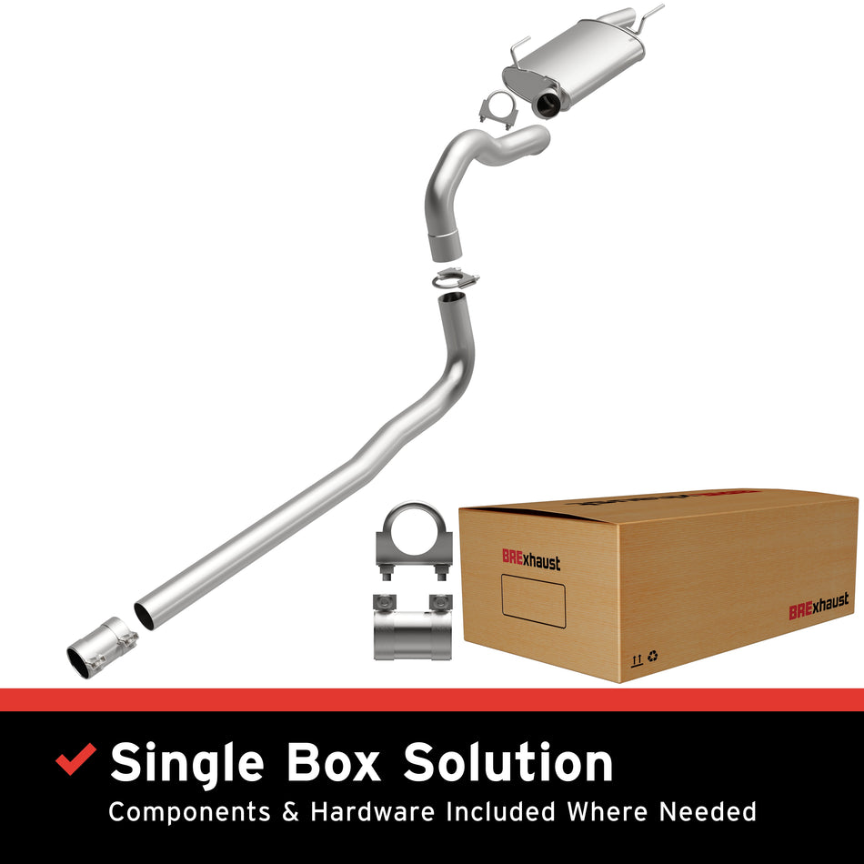 BRExhaust Direct-Fit Exhaust System Kit - 106-0122