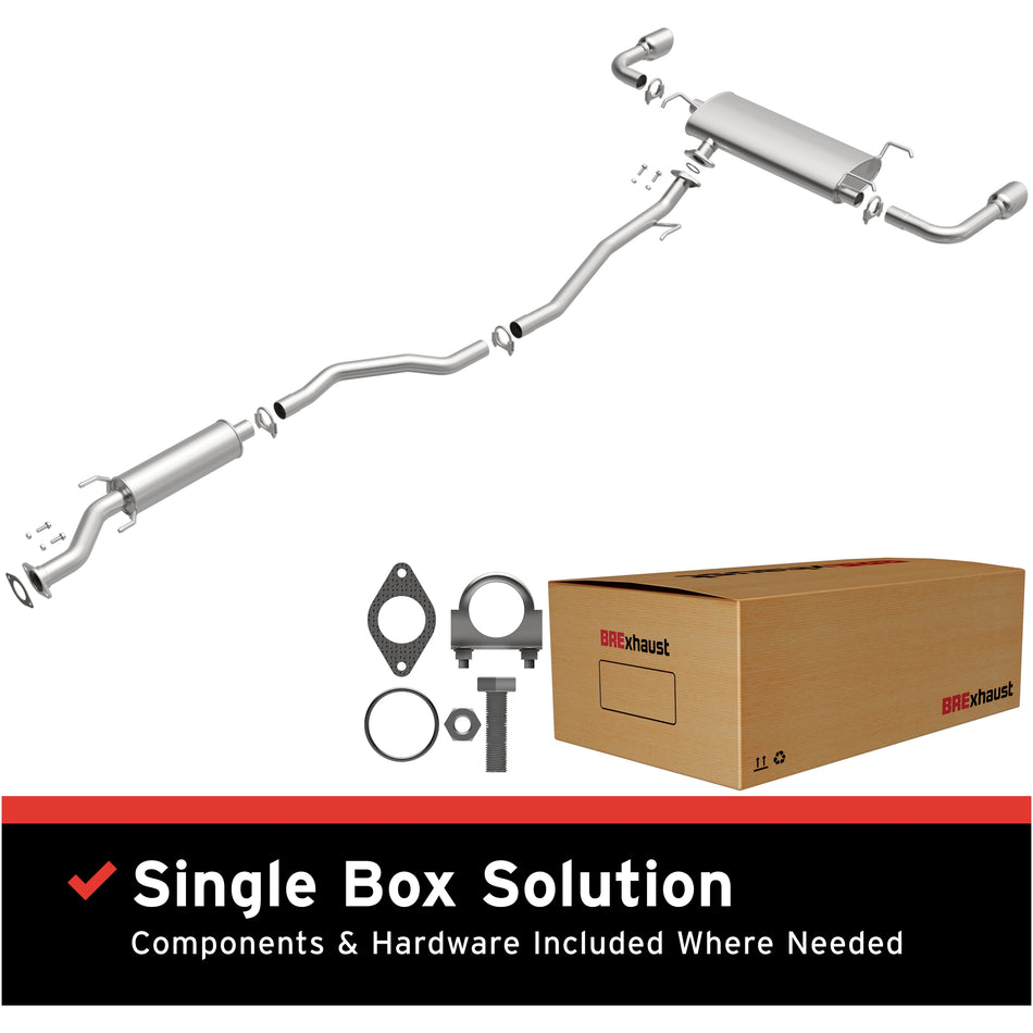 BRExhaust Direct-Fit Exhaust System Kit - 106-0137