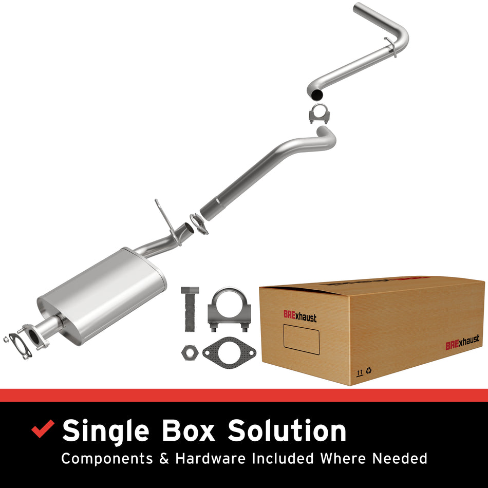 BRExhaust Direct-Fit Exhaust System Kit - 106-0138
