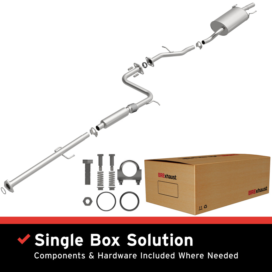BRExhaust Direct-Fit Exhaust System Kit - 106-0141