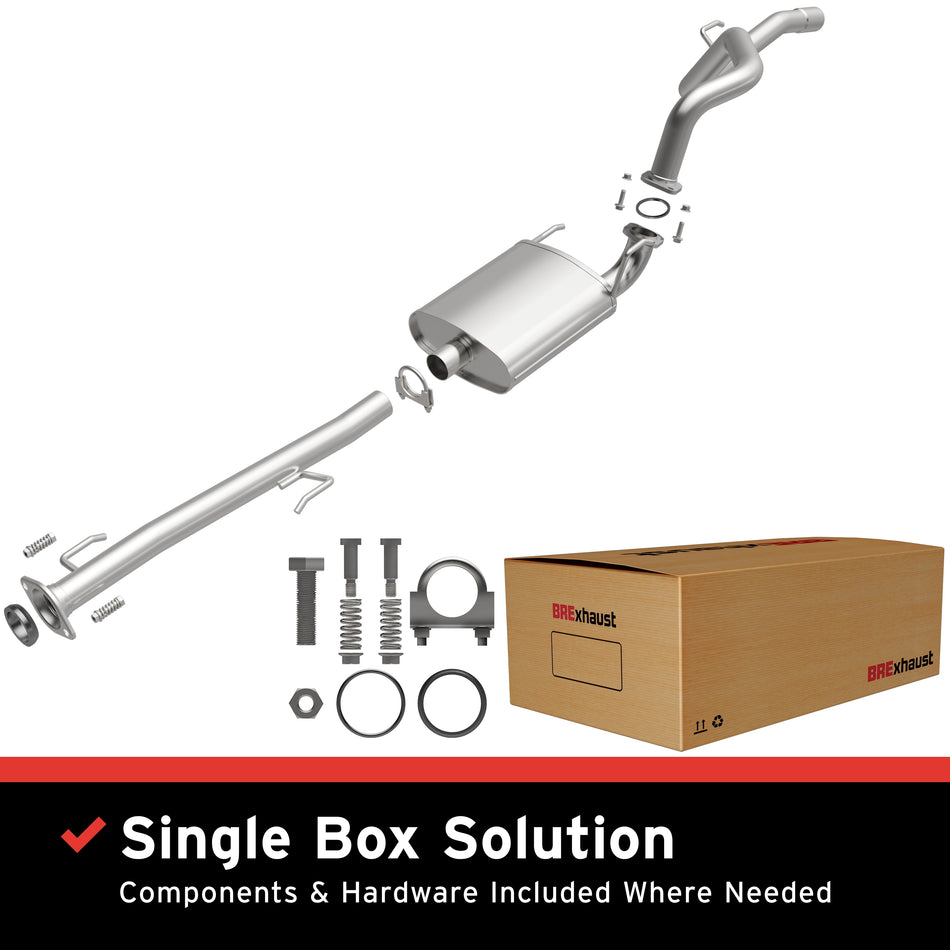 BRExhaust Direct-Fit Exhaust System Kit - 106-0156