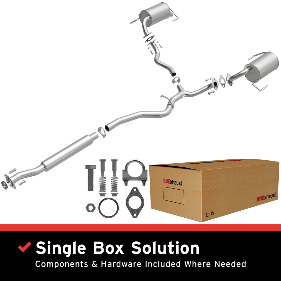 BRExhaust Direct-Fit Exhaust System Kit - 106-0163