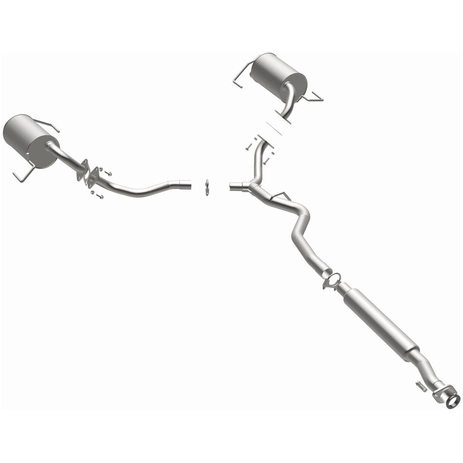 BRExhaust Direct-Fit Exhaust System Kit - 106-0163