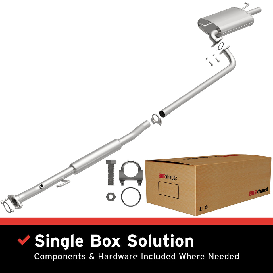 BRExhaust Direct-Fit Exhaust System Kit - 106-0196