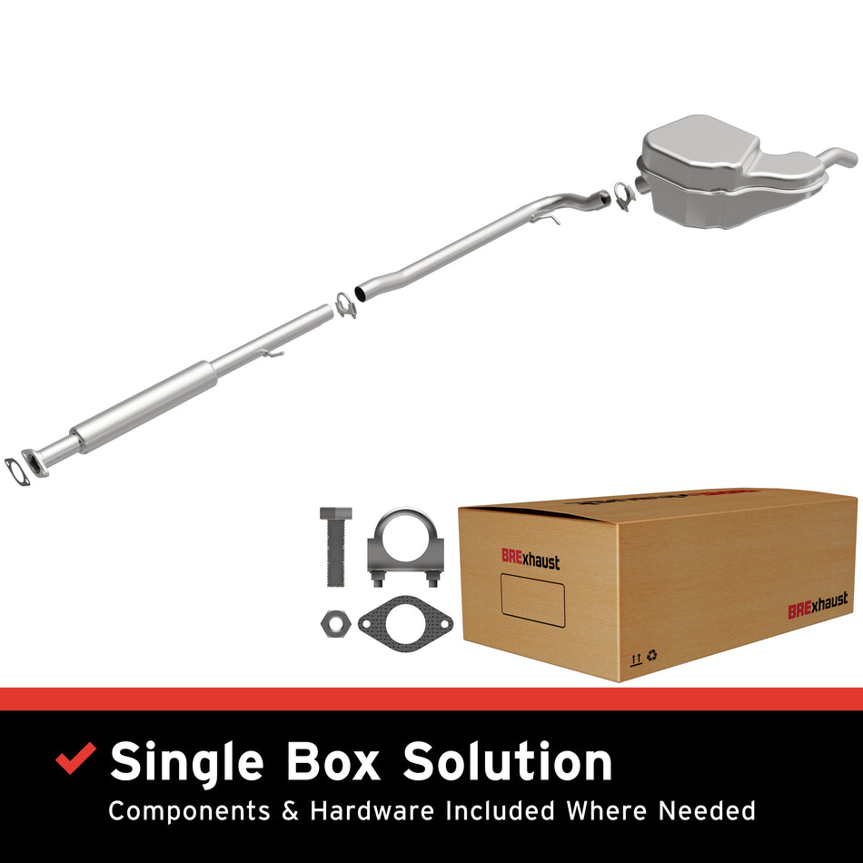 BRExhaust Direct-Fit Exhaust System Kit - 106-0197