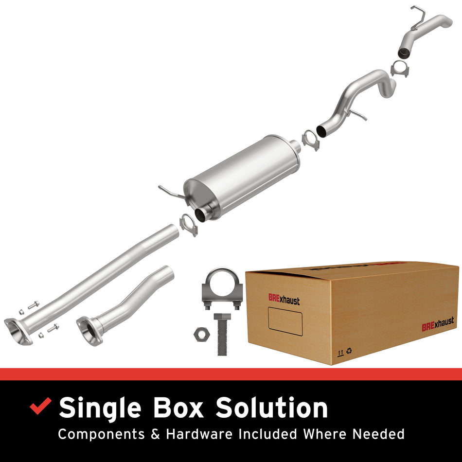 BRExhaust Direct-Fit Exhaust System Kit - 106-0200