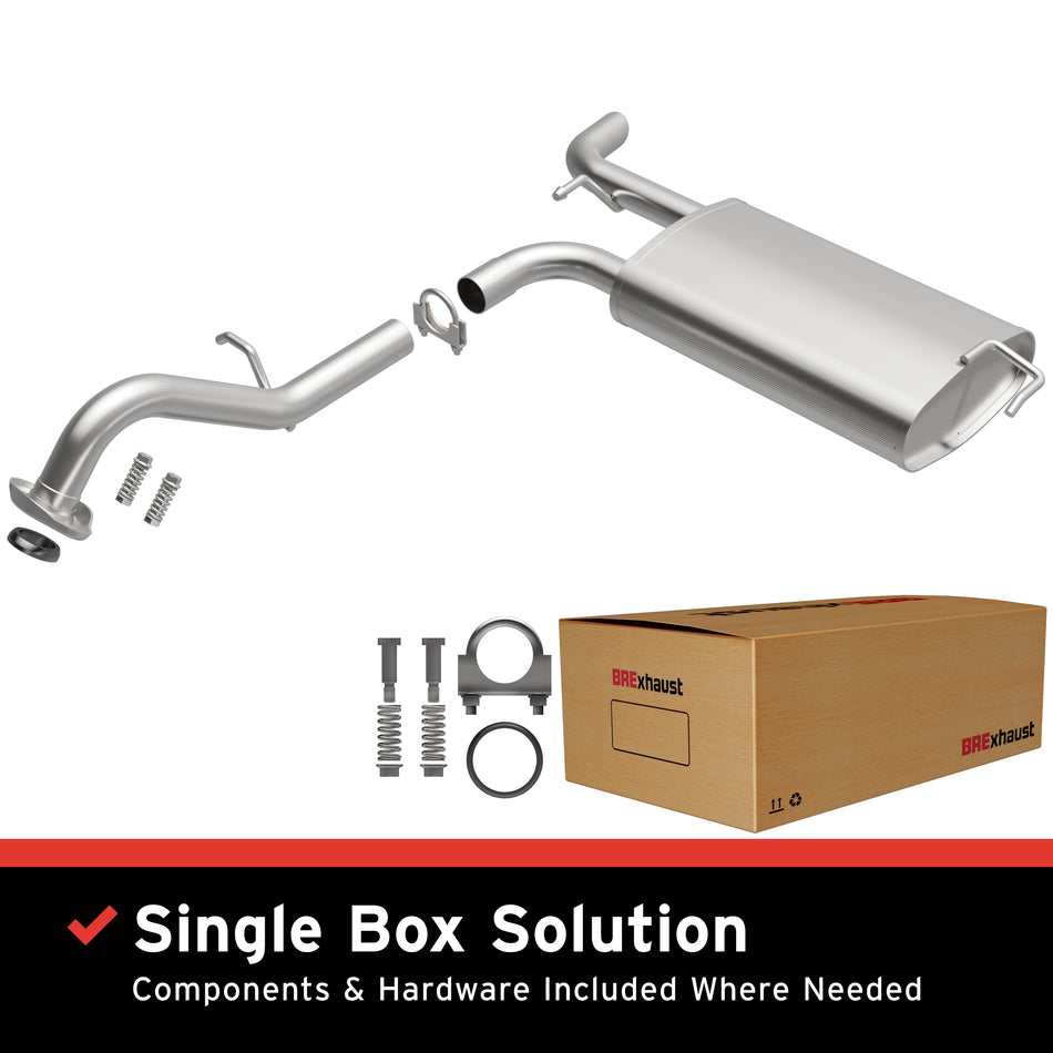 BRExhaust Direct-Fit Exhaust System Kit - 106-0220