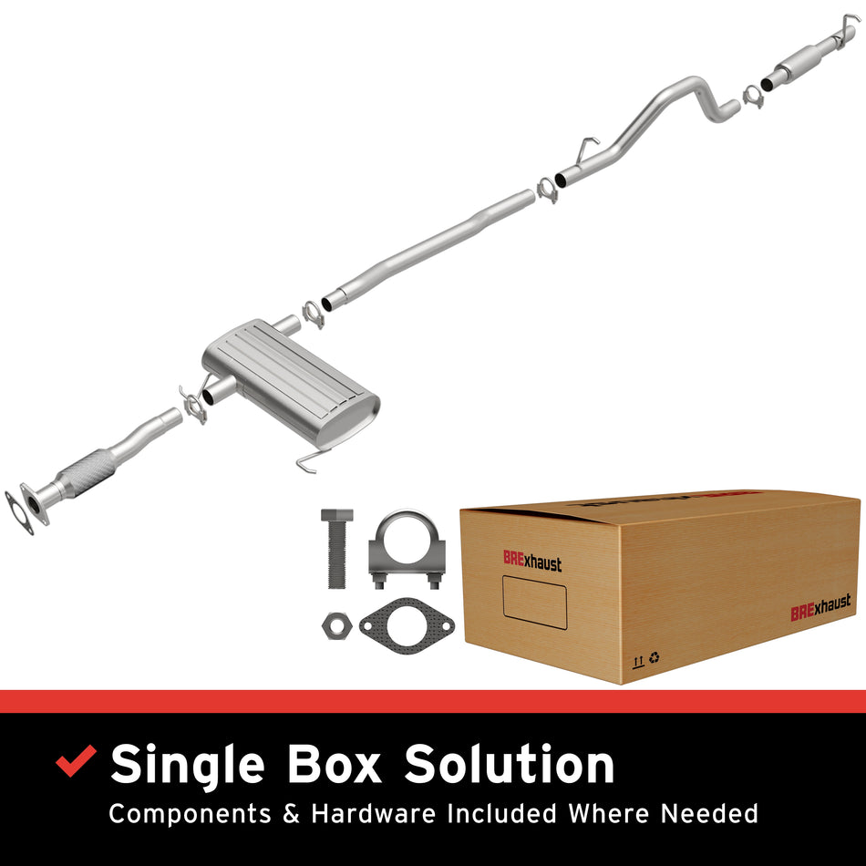 BRExhaust Direct-Fit Exhaust System Kit - 106-0221