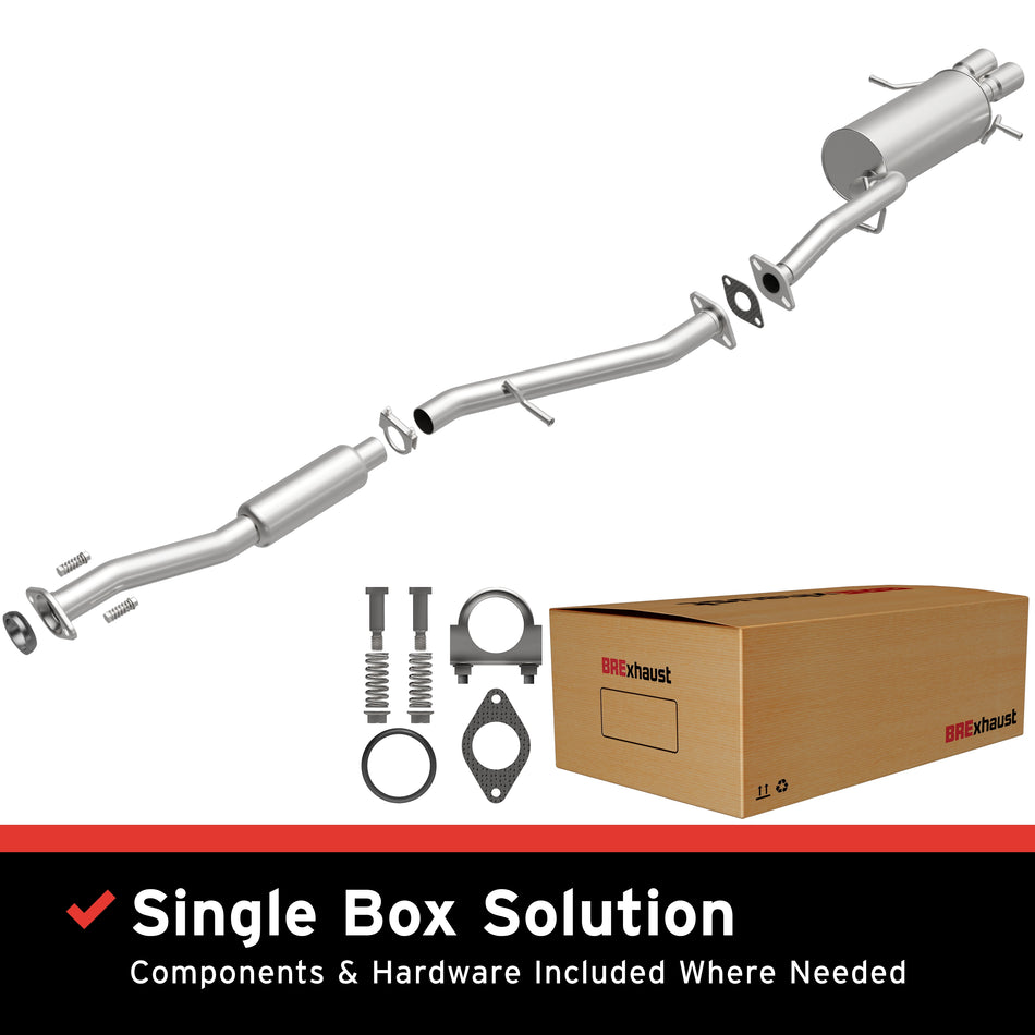 BRExhaust Direct-Fit Exhaust System Kit - 106-0233