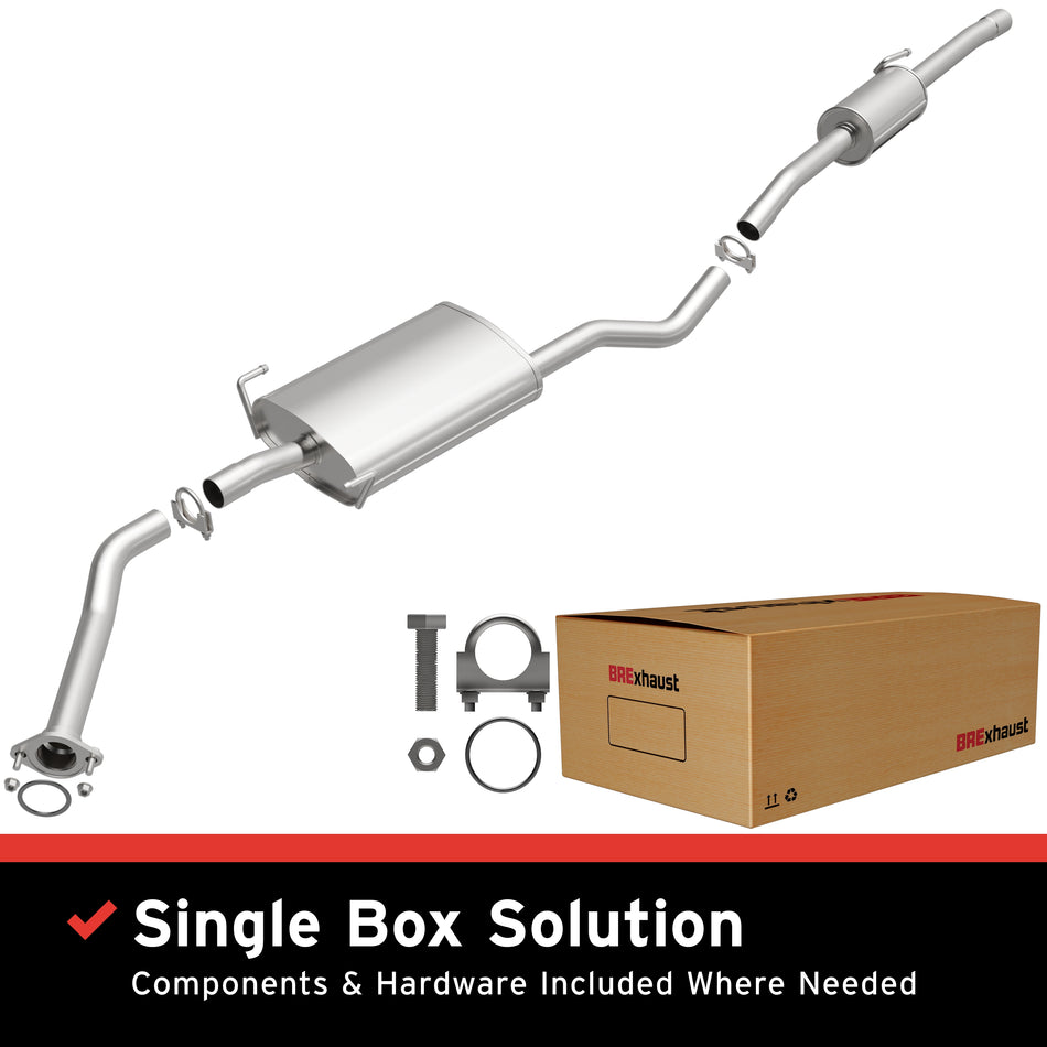 BRExhaust Direct-Fit Exhaust System Kit - 106-0254