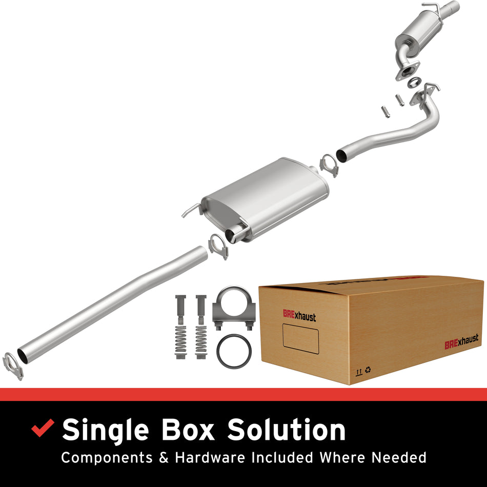 BRExhaust Direct-Fit Exhaust System Kit - 106-0271
