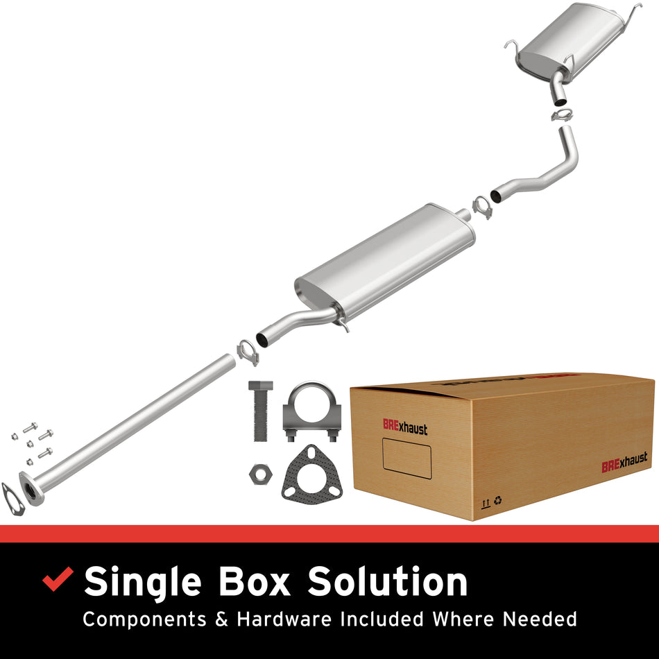 BRExhaust Direct-Fit Exhaust System Kit - 106-0277