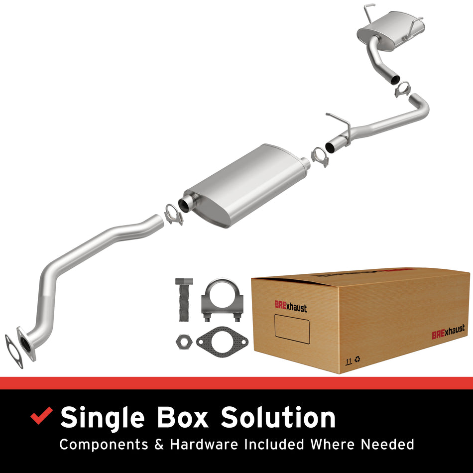 BRExhaust Direct-Fit Exhaust System Kit - 106-0279