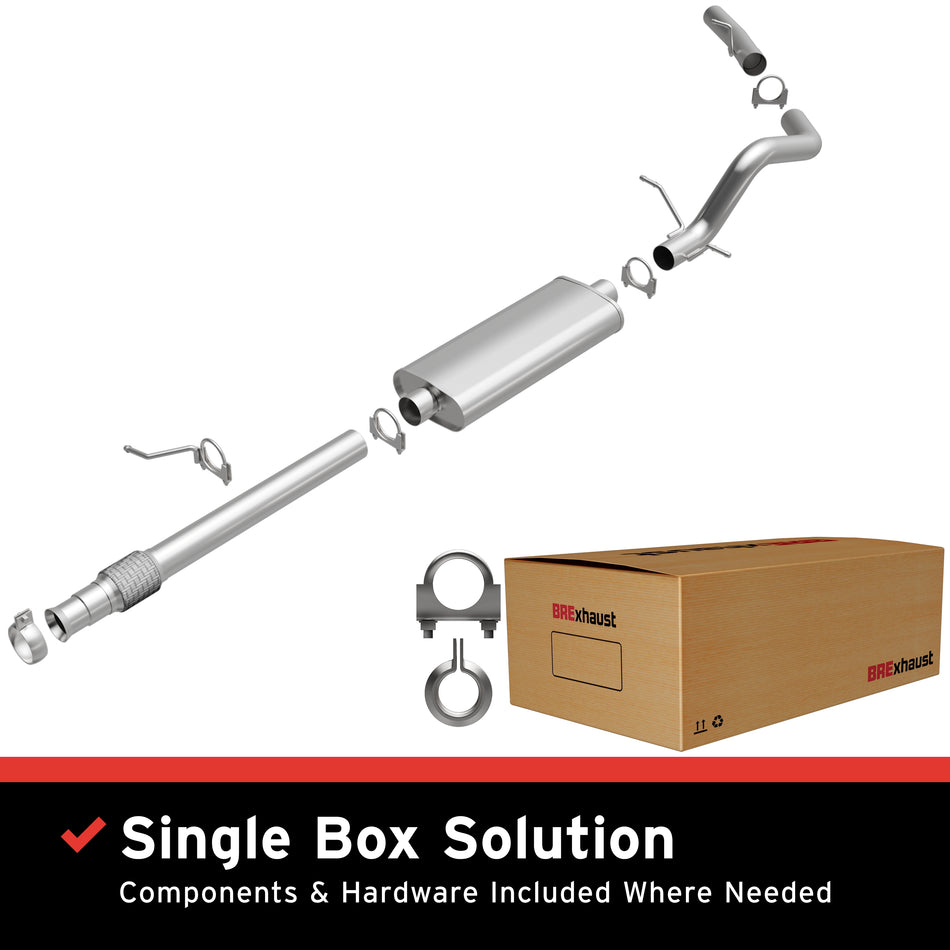 BRExhaust Direct-Fit Exhaust System Kit - 106-0291