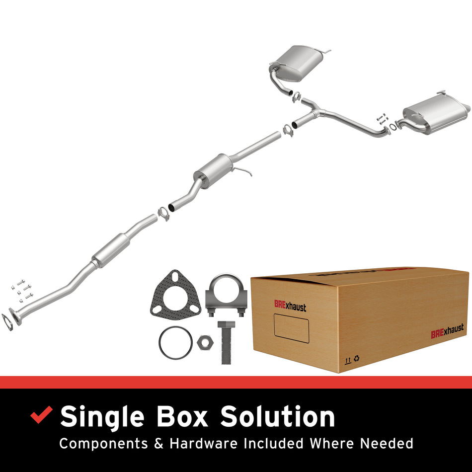 BRExhaust Direct-Fit Exhaust System Kit - 106-0293