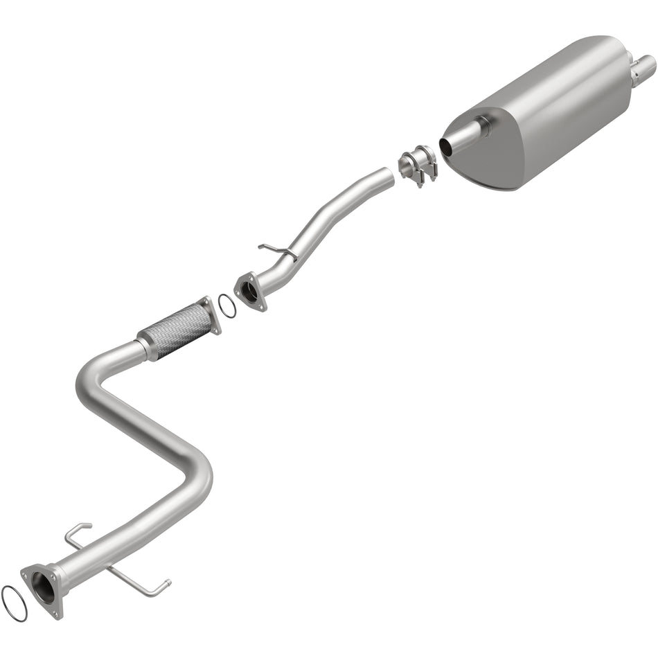 BRExhaust Direct-Fit Exhaust System Kit - 106-0297